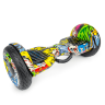 Гироскутер GT Smart Wheel 10.5 Самобаланс + App + Аква (Граффити Желтый) Гироскутер GT Smart Wheel 10.5 Самобаланс + App + Аква (Граффити Желтый)