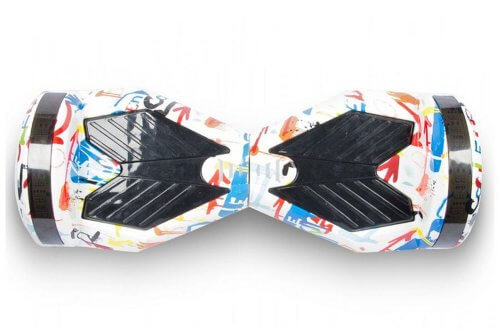Гироскутер Smart Balance Transformers LED 8" (Белый граффити)