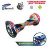 Гироскутер Smart Balance 10" c Приложением и Самобалансировкой (Красный граффити) Гироскутер Smart Balance 10" c Приложением и Самобалансировкой (Красный граффити)