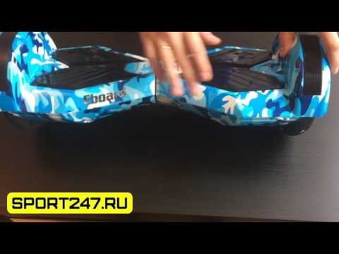 Гироскутер Smart Balance Transformers LED 8" (Оранжевый с черным) Видео