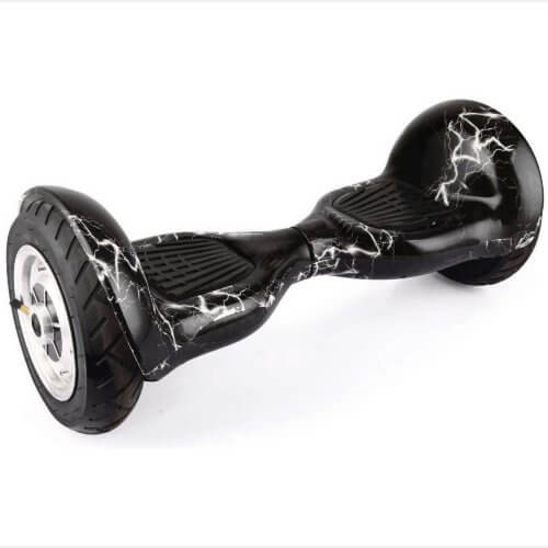 Гироскутер Smart Balance 10" c Приложением и Самобалансировкой (Черный с молниями)