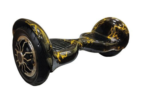 Гироскутер Smart Balance 10" c Приложением и Самобалансировкой (Черный с желтыми молниями)